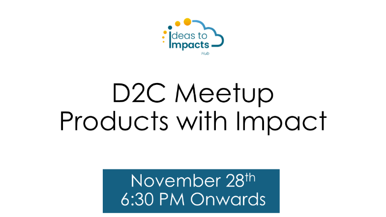 D2C Meetup Products with Impact