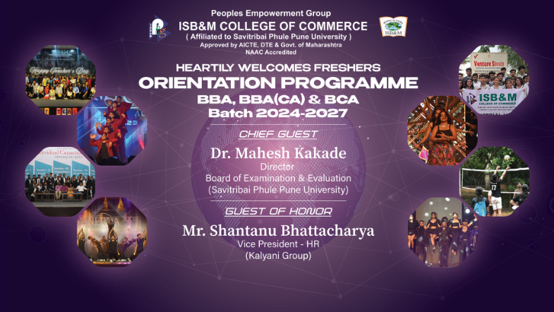 Orientation Program of New Batch 202427 ISBM College